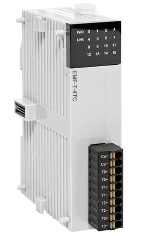 Изображение товара Модуль EKF EMF-T-4TC на DIN-рейку для автоматизации, 4 входных порта