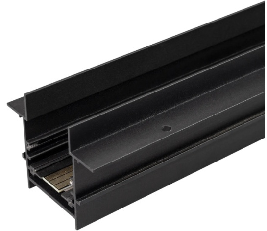 Изображение товара Встраиваемый магнитный трек MAG-TRACK 4560 FDW 3000 мм для гипсокартона черный