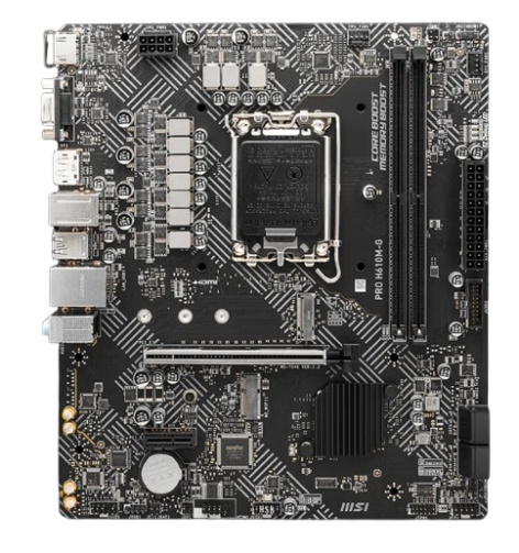 Изображение товара Материнская плата MSI PRO H610M-G||BULK, LGA1700, Intel H610, mATX