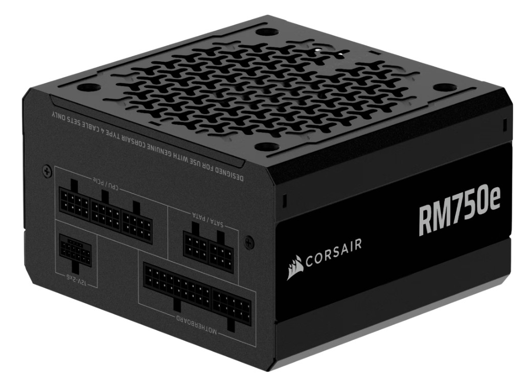 

Блок питания ATX Corsair RM750e CP-9020295-EU 750W, 80+ Gold, 12VHPWR, full modular, RM750e