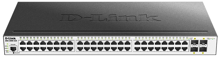 

Коммутатор D-link DGS-3000-52X/B1A 48xUTP 100/1000, 4x10GBase-X SFP+, L2, rev /B2A, DGS-3000-52X/B1A