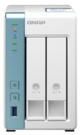 

Сетевой RAID-накопитель QNAP TS-231P3-2G 2 отсека 3,5"/2,5". 1 GbE RJ-45, 2,5 GbE RJ-45. ARM Cortex-A15 Annapurna Labs AL-314 1,7 ГГц, 2 ГБ, TS-231P3-2G