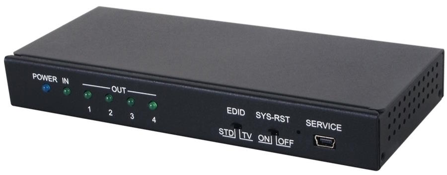 

Усилитель-распределитель Cypress CPRO-U4T 1:4 HDMI 2.0 4K с HDCP 1.4, CPRO-U4T