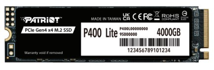 фото Накопитель SSD M.2 2280 Patriot Memory P400 Lite в Перми 4000 ГБ