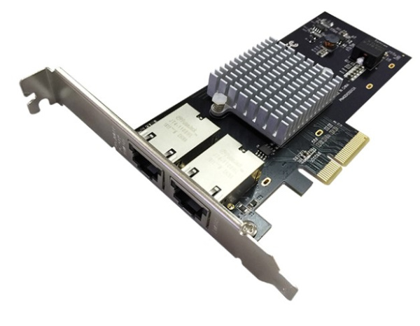 Изображение товара Сетевая карта SunRich ST Lab N-440 10 Гбит/с с 2 портами RJ45