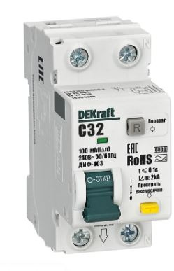 Изображение товара Автоматический выключатель DEKraft 16359DEK для защиты электросети