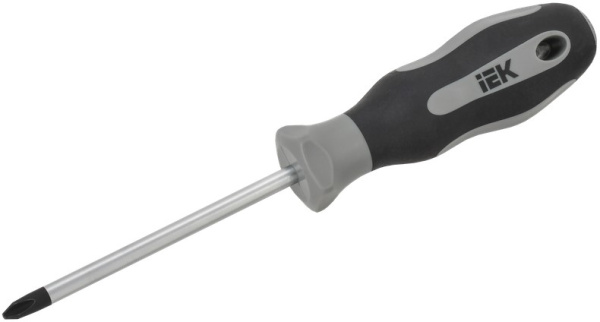 Изображение товара Отвертка IEK A2L5-SC10-T2-PH-20-100 с магнитным наконечником и удобной рукоятью