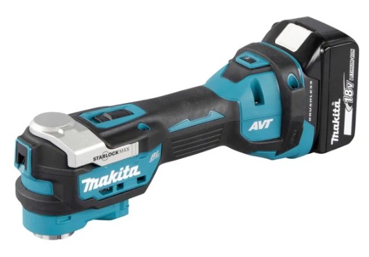 

Инструмент многофункциональный Makita DTM52RTJX1 аккум. LXT 18В, 10000-20000 об/мин.STARLOCK,XPT,AVT,BL, аккум.5.0х2, DTM52RTJX1