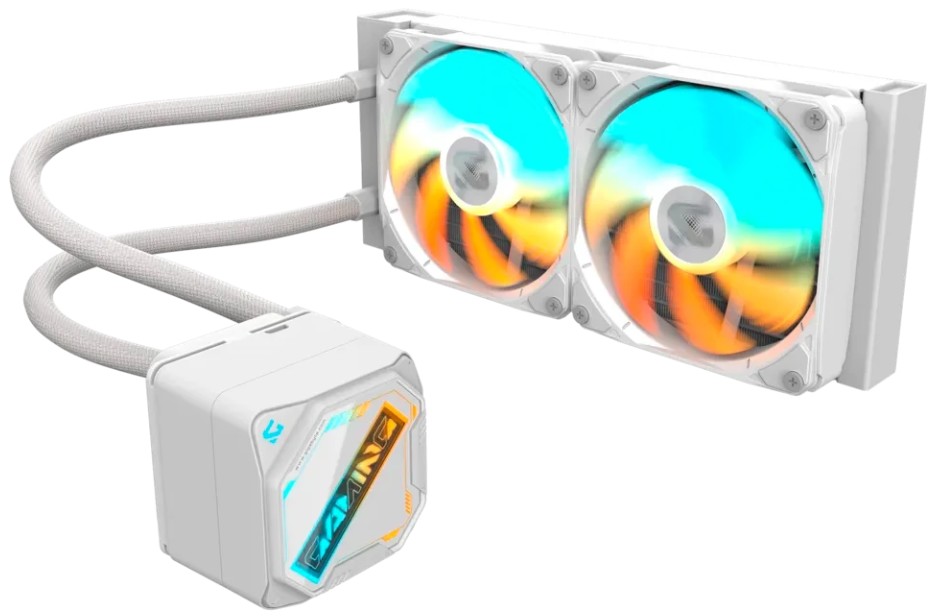 

Система охлаждения жидкостная GIGABYTE GP-GIGABYTE GME 240I LGA115x/1200/1700/1851/AM4/AM5 (2*120mm, 500-2200rpm, 61.61CFM, 35.8dBa), GP-GIGABYTE GME 240I