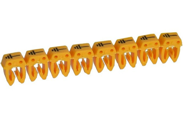 Изображение товара Кабельные маркеры DKC MKSGS1EARTH для маркировки кабелей с символом земля