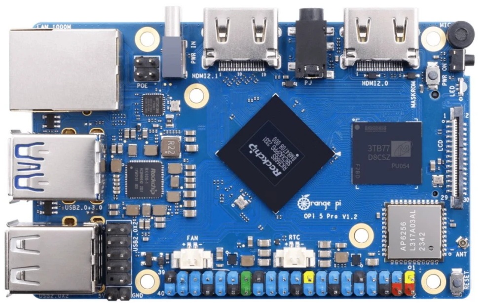 Микрокомпьютер,Orange Pi,5 Pro 16GB