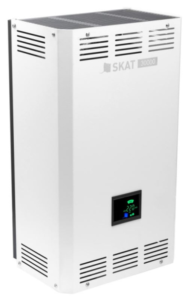 Изображение товара Стабилизатор напряжения Бастион SKAT ST-30000 LED для защиты техники