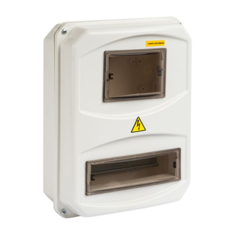 Изображение товара Щит учетный EKF pb-3/10-55-bas пластиковый IP55 для счетчиков и защиты