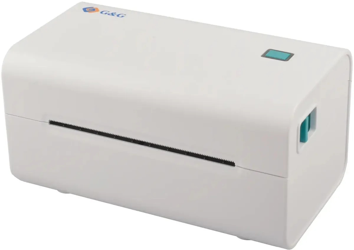 

Термопринтер G&G GG-D420 203dpi 152мм/с/USB для печ.накл. белый, GG-D420