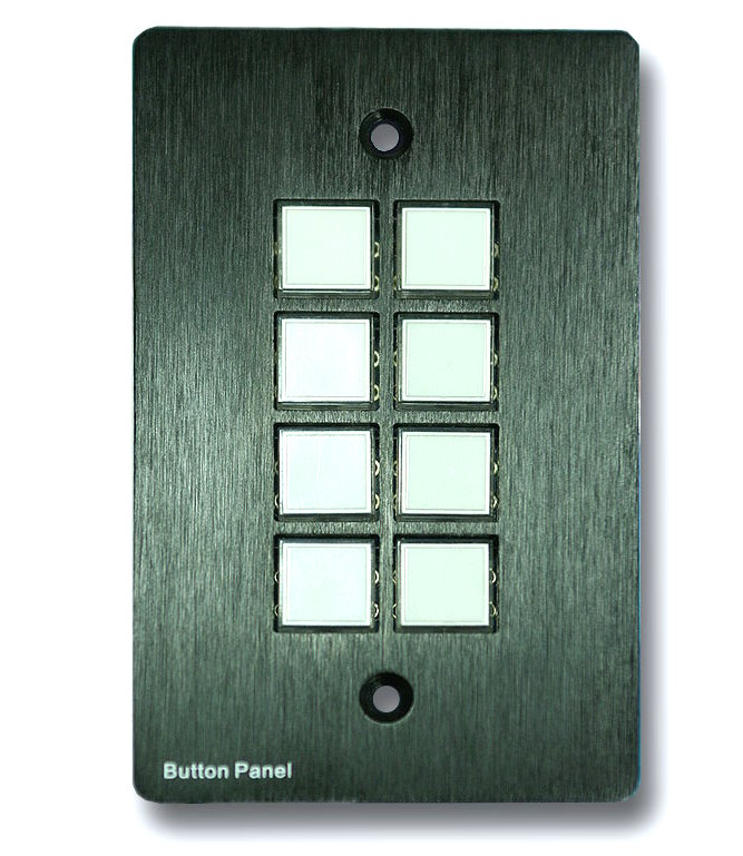 

Панель управления TNTV TNTV/TNT MMS-8KEY кнопочная, 8 кнопок-3 порта RS232+3 Порта ИК+2 порта сух. конт., (универсальная/программируемая), MMS-8KEY