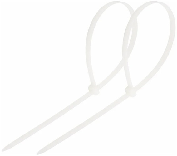 

Стяжка PROconnect 57-0250-5 кабельная нейлоновая 250x4,8мм, белая (100 шт/уп), 57-0250-5