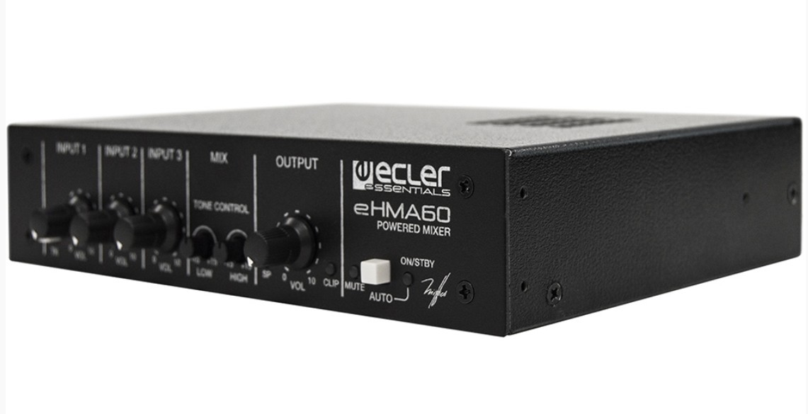 

Усилитель мощности Ecler eHMA60 60 Вт – 70/100 В/4 Ом, eHMA60