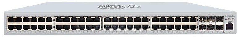 

Коммутатор управляемый Wi-Tek WI-CMS554F-L3 L3, 48GE + 6x10G SFP+, WI-CMS554F-L3