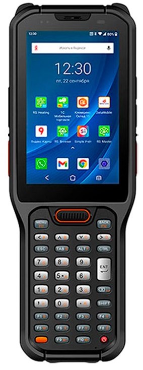 

Терминал сбора данных Urovo RT40s Qualcomm Octa-Core 2.4 GHz 5GHz 2X2MIMO, Android 13 OS, RAM 4GB, ROM 64GB, 5200mAh Battery,Cam: 13MP Rear, Zebra SE5, RT40s