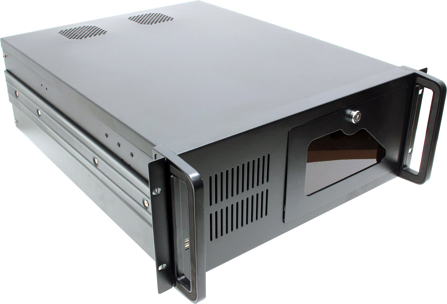 

Корпус серверный 4U Procase B430L-B-0 черный, без блока питания, глубина 530мм, MB 12"x13", B430L-B-0