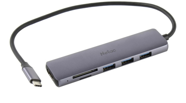 Изображение товара Концентратор USB 3.0 Netac WF14GYCN