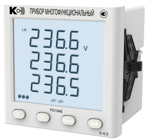Изображение товара Многофункциональный цифровой электроприбор PD194E Комплект-Сервис для измерения параметров сети