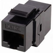 фото Адаптер проходной  Filum FL-KJ-U5E-RJ45-RJ45-BK