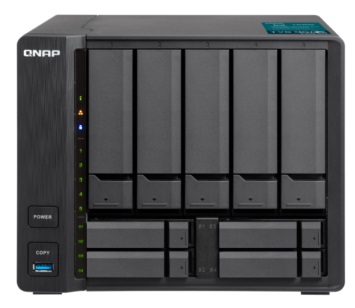 

Сетевое хранилище QNAP TVS-951X-8G 9-Bay NAS, Intel Celeron 3865U dual-core 1.8 GHz , 8GB DDR4 (2 x 4GB) SODIMM RAM ( 2 slots, max 32GB), 5 x 3.5"" an, TVS-951X-8G