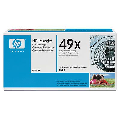 

Картридж HP Q5949X для принтера LaserJet 1320 (6000 стандартных страниц согласно ISO/IEC 19752), Q5949X