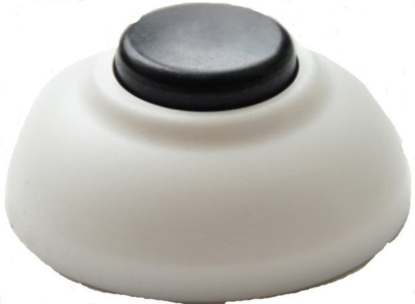 Изображение товара HEGEL A1-01 выключатель кнопочный IP20 накладной белый 45 мм