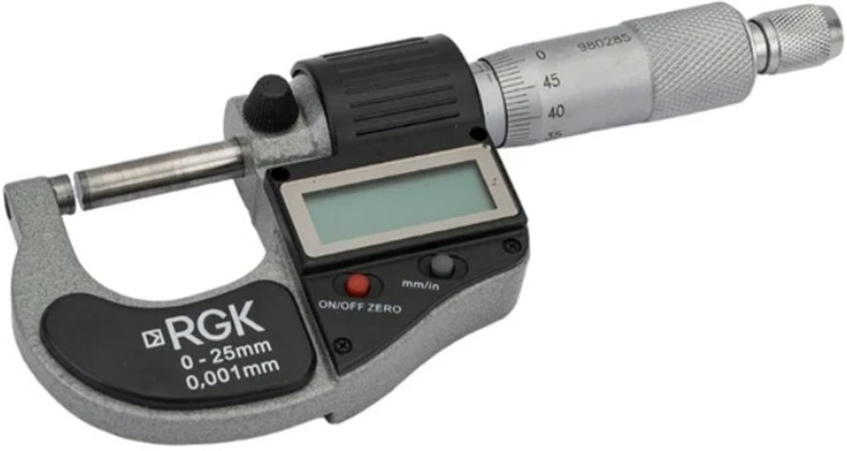 

Микрометр RGK MC-25 779562 RGK электронный, MC-25
