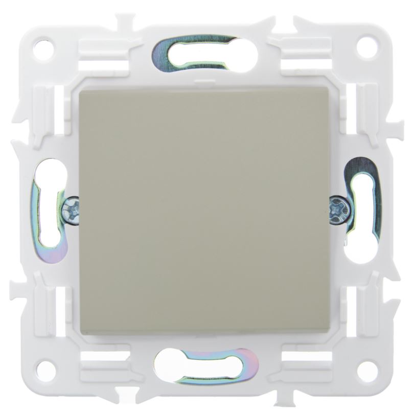 

Выключатель одноклавишный IEK SK-V10-0-10-K10 SKANDY 10А SK-V01B Бежевый, SK-V10-0-10-K10