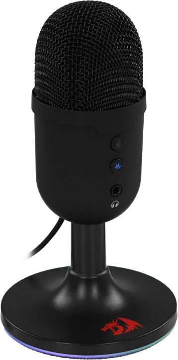 

Микрофон Redragon Pulsar GM303 71662 стрим игровой USB,RGB (1/16), Pulsar GM303