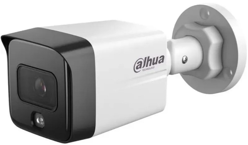 Видеокамера IP Dahua DH-IPC-HFW1431TC1P-A-0360B-S6 уличная цилиндрическая 4Мп, 1/2.9” CMOS, 3.6мм, механический ИК-фильтр, 0.03лк@F2.0, 2 потока до 4М