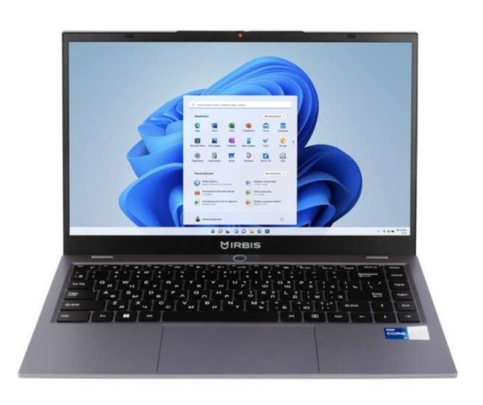 Ноутбук Irbis SmartBook 14NBP02 U5-125U/16GB/512GB SSD/14" FHD/Iris Xe Graphics/WiFi/BT/Win11Pro/Grey/Metal case