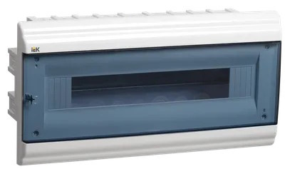 Изображение товара Корпус IEK MKP82-V-18-41-10 встроенный пластиковый IP41 с прозрачной дверью
