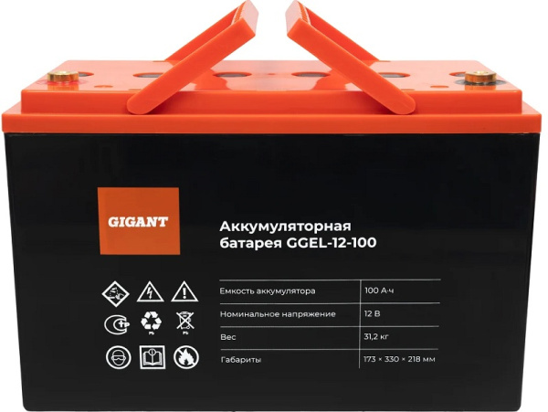 Изображение товара Батарея аккумуляторная Gigant GGEL-12-100