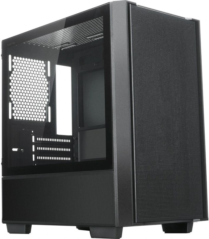 

Корпус mATX Xastra A400M Black без БП, боковая панель из закалённого стекла, 2*USB 2.0, USB 3.0, A400M Black