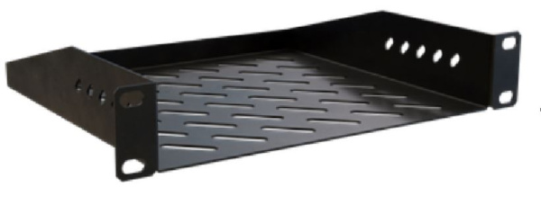 Изображение товара ITK RS105-200P-LWS Консольная полка 1U, 200 мм, черный