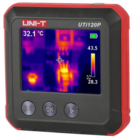 Изображение товара Портативный профессиональный тепловизор UNI-T UTi120P с диапазоном -20 до 400°C