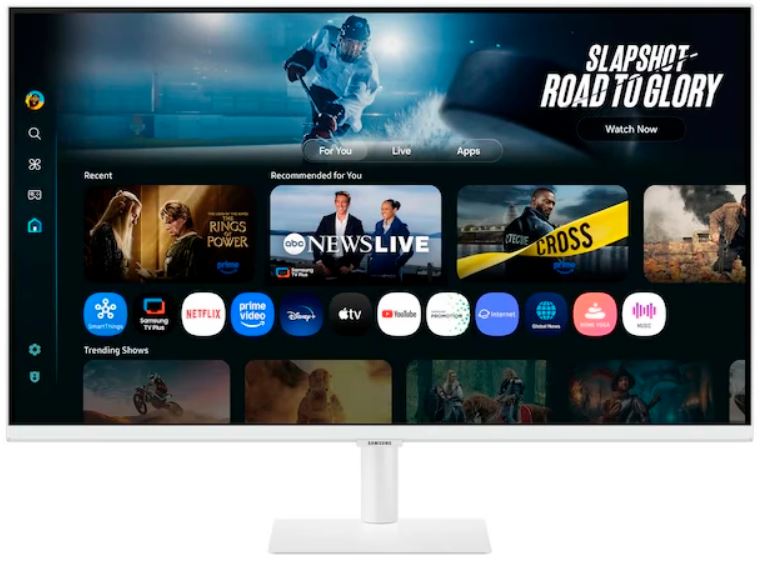 

Монитор 32" Samsung Smart monitor M7 S32FM703UI 3840*2160, VA, 16:9, 60Hz, 4ms, 300cd, 3000:1, 178/178, HDMI, Spk, Tizen, WiFi, BT, VESA, Tilt, Пульт, Smart monitor M7 S32FM703UI