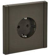 фото Розетка с заземлением IEK FP-R11-16-1-K03