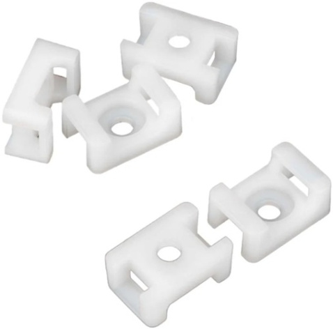 Изображение товара Площадка NikoMax NMC-TMS50-WT-100-K для крепления, 100 шт, белая