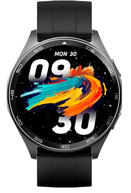 

Часы TTEC Tempus Pro 2S12WS 47 mm Amoled Screen Round Case Smartwatch. Цвет: черный, Tempus Pro