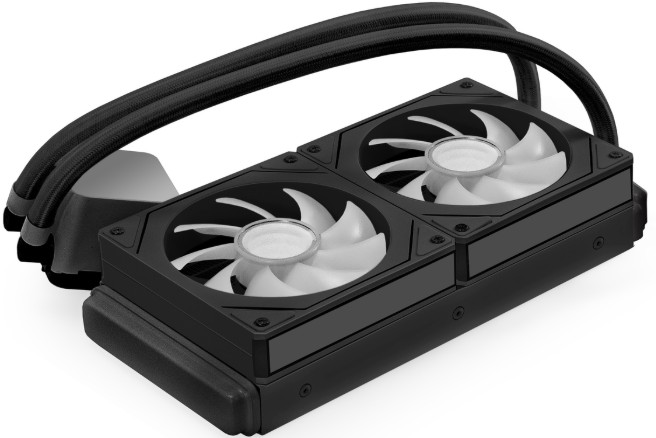 Система охлаждения жидкостная Exegate Water-240.PRISM.PWM.ARGB. EX301483RUS LGA1954/1851/1700/1200/115x/AM4/AM5 (TDP 260W, 2*120mm, 600-1800rpm, 37dBa