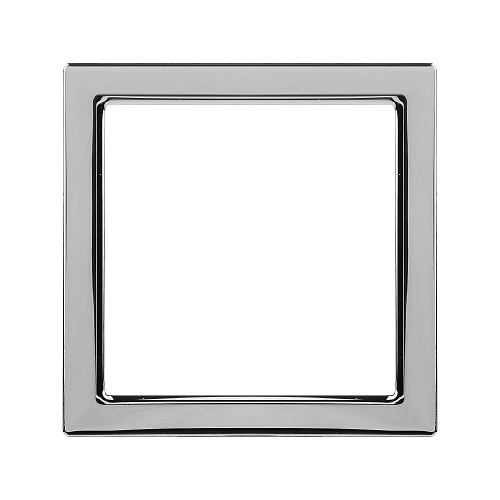 

Декоративная вставка DKC 4404822D для рамок из натуральных материалов, хром, 1 пост (2 мод.), "Avanti", 4404822D