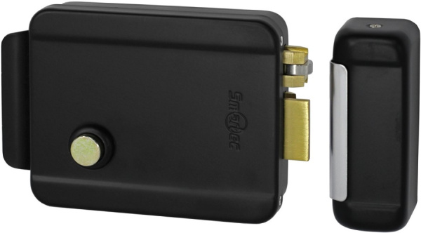 Изображение товара Электромеханический замок Smartec ST-RL073SI-BK для безопасности дверей