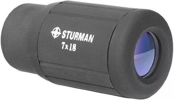 Изображение товара Компактный монокуляр STURMAN 7x18 для охоты, туризма и наблюдений