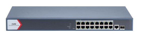 Изображение товара Коммутатор iFlow F-SW-EM618POE-VM/L управляемый стоечный PoE L2