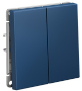 фото Выключатель двухклавишный  Systeme Electric GAL001151S